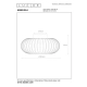 lafabryka.pl Plafon szary 40 cm MANUELA 78174/40/36 Lucide